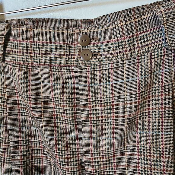 EUC LIKE NEW FUNDAMENTAL THINGS PETITES VINTAGE STYLE PLEATED TROUSERS SIZE 14P - Picture 4 of 16